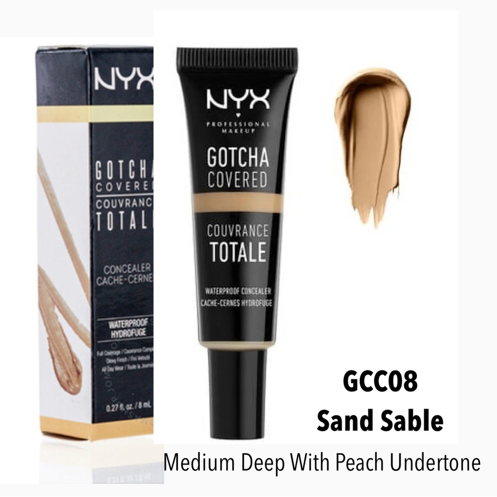 NYX Gotcha Covered Concealer in Sand Sable - #GCC08